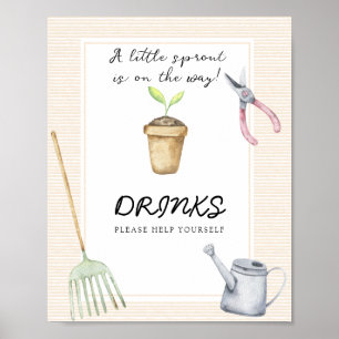 Kleine Spruit - Drankjes pak zelf Poster