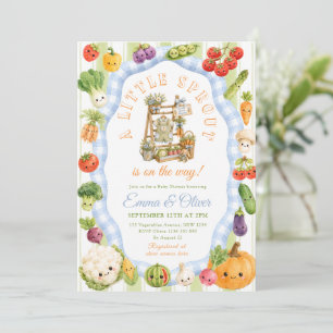 Kleine Spruit Jongen Baby Shower Kaart