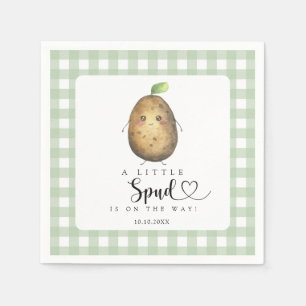 Kleine Spud Baby Shower Servet