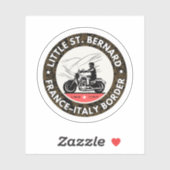 Kleine St Bernard Pass Frans Italië Alpine motorcy Sticker (Vel)