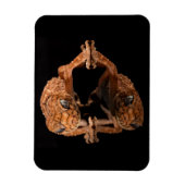 Kleine staafhageweerstand met reflectie magneet (Verticaal)