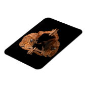 Kleine staafhageweerstand met reflectie magneet (Linkerzijde)