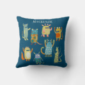 Kleine staafjes op maat kussen (Achterkant)