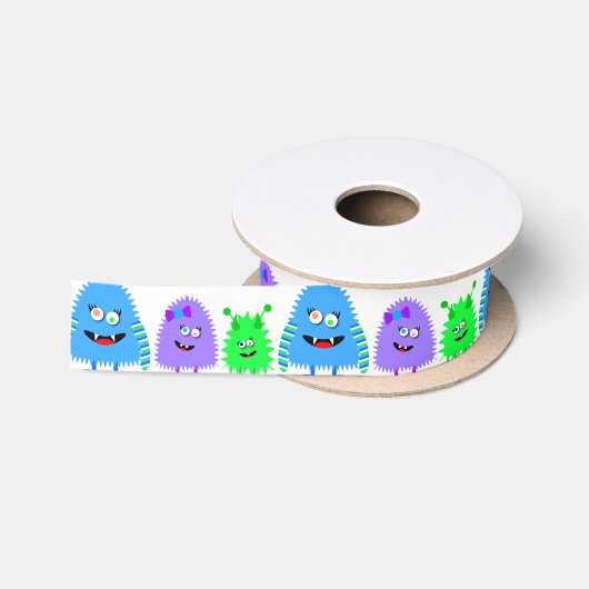 Kleine staafjes satijnen lint (Spoel)