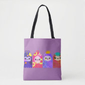 Kleine staafjes tote bag (Voorkant)