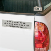 Kleine staartjes zijn eikels bumpersticker (Op Truck)