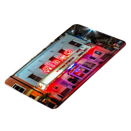 KLEINE STAD ALAMO Flexibele fotomagneet Magneet (Linkerzijde)