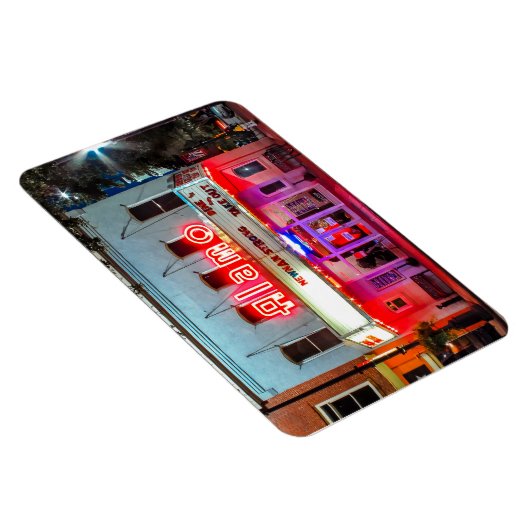 KLEINE STAD ALAMO Flexibele fotomagneet Magneet (Rechterzijde)