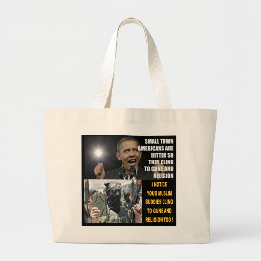 KLEINE STAD AMERIKA GROTE TOTE BAG (Voorkant)