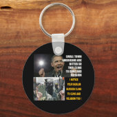 KLEINE STAD AMERIKA SLEUTELHANGER (Voorkant)