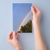 Kleine stad beroemd om het maken van glas flyer (Hand)