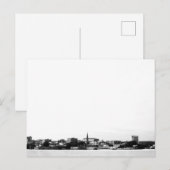 Kleine stad feestdagenkaart (Voorkant / Achterkant)