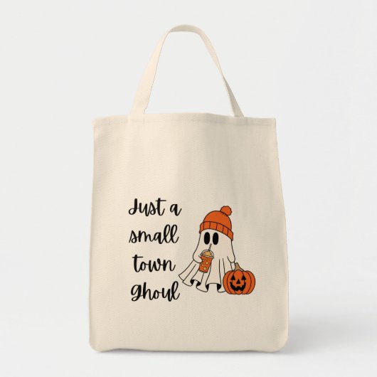 Kleine stad ghoul tote bag (Voorkant)