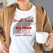 Kleine stad Grote Pride Urbana Hillclimbers Tshirt
