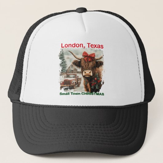 Kleine stad Londen Trucker Pet (Voorkant)