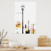 Kleine stad poster (Keuken)