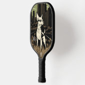 Kleine stadshond Gepersonaliseerde Pickleball Padd Paddle (Links)