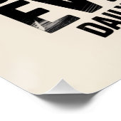 Kleine Stapjes Elke Dag Perfect Poster (Hoek)