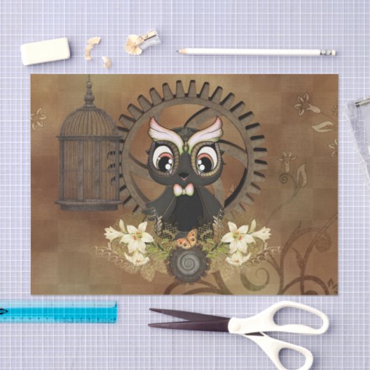 Kleine steampunk tissuepapier (Craft)