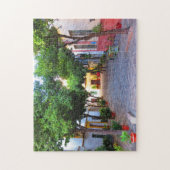 Kleine steeg in Sevilla, Spanje - Puzzle Legpuzzel (Verticaal)