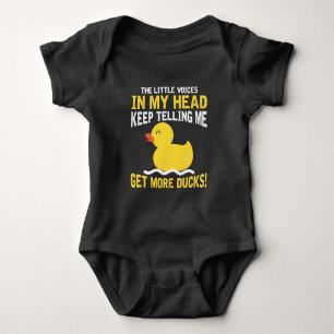 Kleine stemmen in mijn hoofd Rubber Duck Lover Far Romper