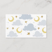 kleine ster diaper-kaartje informatiekaartje (Achterkant)