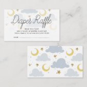 kleine ster diaper-kaartje informatiekaartje (Voorkant / Achterkant)