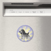 Kleine ster Engels Cocker Spaniel Magneet (Insitu (Vaatwasser))