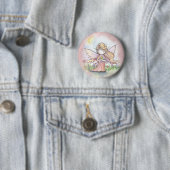 Kleine Ster Fee Knop Ronde Button 5,7 Cm (In situ)