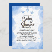 kleine ster met een draaiende kreet kaart (Voorkant / Achterkant)