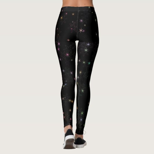 Kleine sterren leggings (Achterkant)