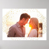 Kleine sterren Modern Aangepast Foto Gold Folie Afdrukken (Voorkant)