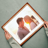 Kleine sterren Modern Aangepast Foto Gold