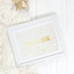 Kleine sterren Modern Bold EDITABLE TEKST GOLD Folie Afdrukken<br><div class="desc">Kleine sterren Modern Bold EDITABLE TEKST GOLD Foil Prints</div>