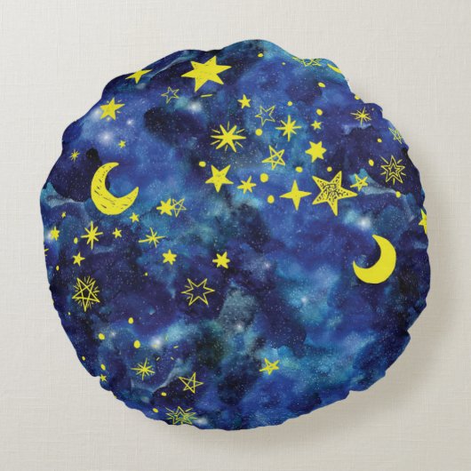 Kleine sterren rond kussen (Achterkant)