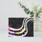 kleine sterrenkaart briefkaart (Staand voorkant)