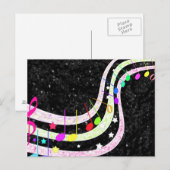 kleine sterrenkaart briefkaart (Voorkant / Achterkant)