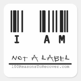 Kleine Sticker - geen label