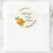 Kleine Stickers van het Baby shower van Cutie (Tas)