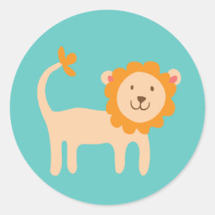 Kleine Stickers van Lion