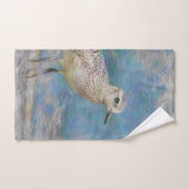 kleine stierenvogel bad handdoek (Handdoek)
