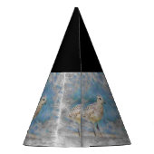 kleine stierenvogel feesthoedjes (Achterkant)