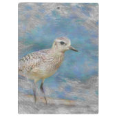 kleine stierenvogel klembord (Achterkant)