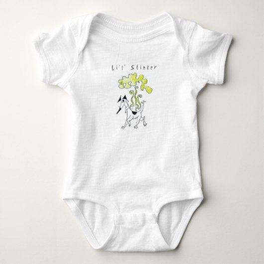 Kleine Stinker Romper (Voorkant)