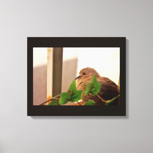 Kleine stip canvas afdruk (Voorkant)