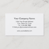 Kleine Stippen op Gold Professional Visitekaartje (Achterkant)