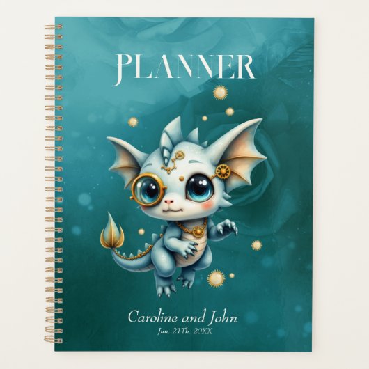 Kleine Stoomdraak – Professioneel Chaos Ingenieur. Planner (Voorkant)