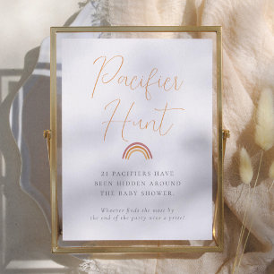 Kleine Straal Zonneschijn Baby Shower Fopspeen Jac Poster