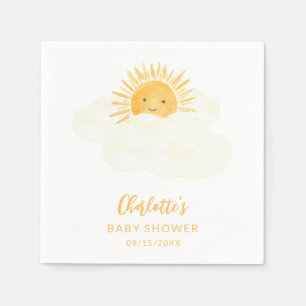 Kleine Straal Zonneschijn Geslachtsneutrale Baby S Servet
