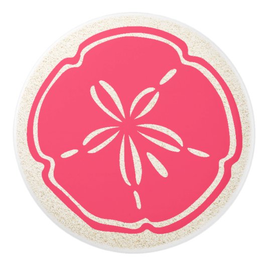 Kleine Strand Zee Schelp Lade Knoppen (Voorkant)